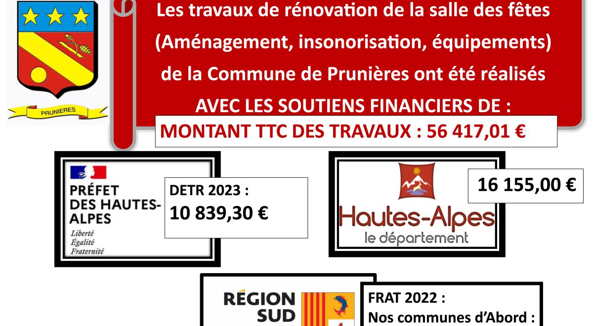 financeurs réno salle des fêtes