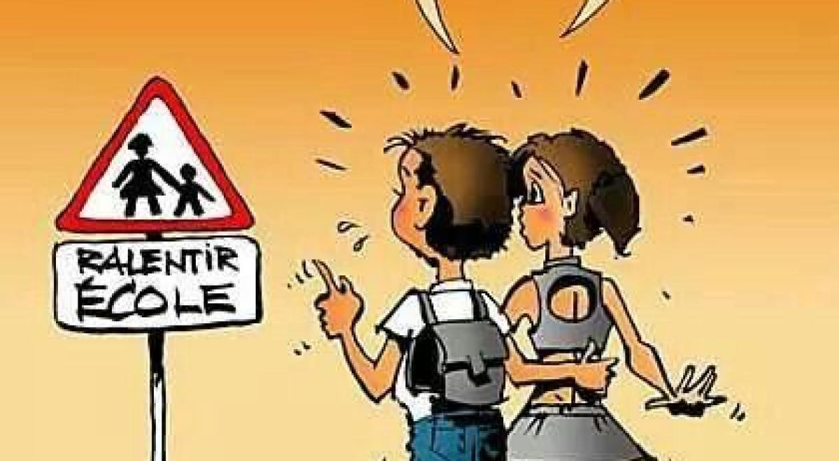 image humour école