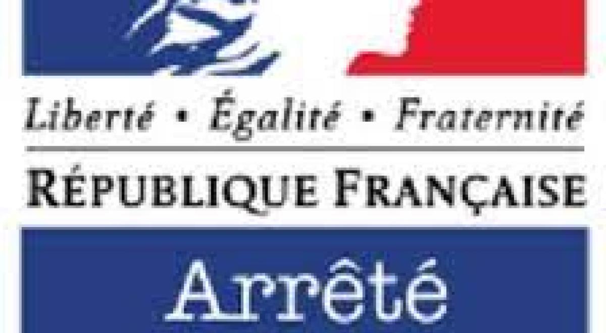 Picto arrêté préfectoral