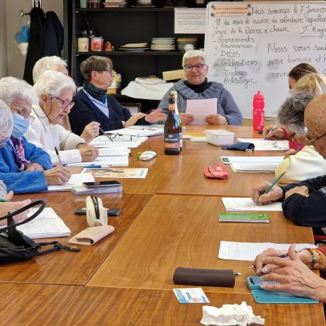 Atelier mémoire "Les rencontres du temps qui passe"_Réotier