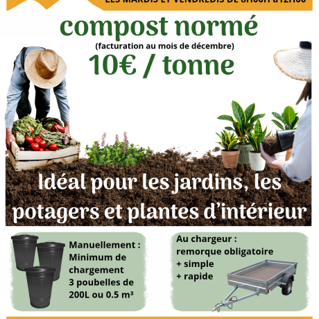 Vente de compost