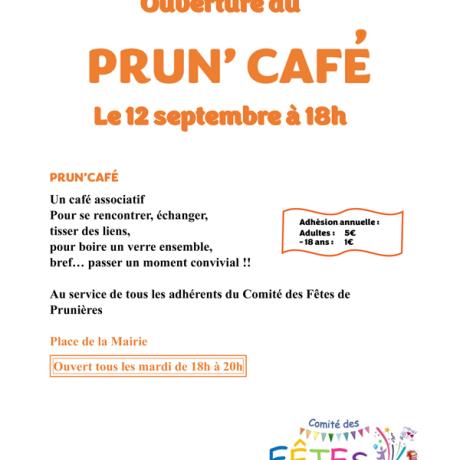 affiche Prun' Café