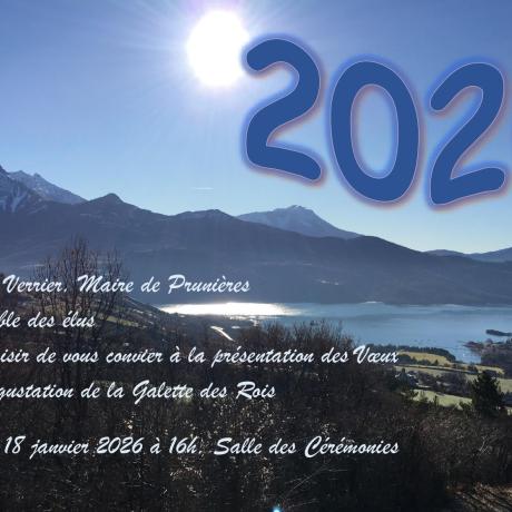 Invitation cérémonie des voeux