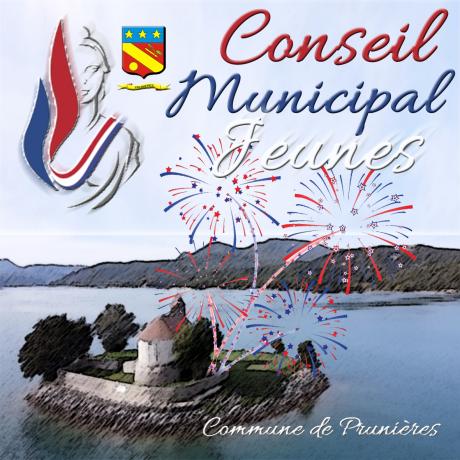 Logo Marianne conseil municipal jeune prunieres moderne Logo Marianne Conseil Municipal Jeunes