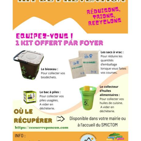 Kit tri et recyclage