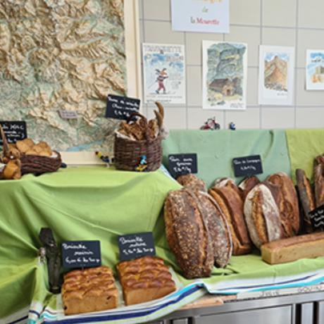Photo pain artisanal Bio à PRUNIÈRES