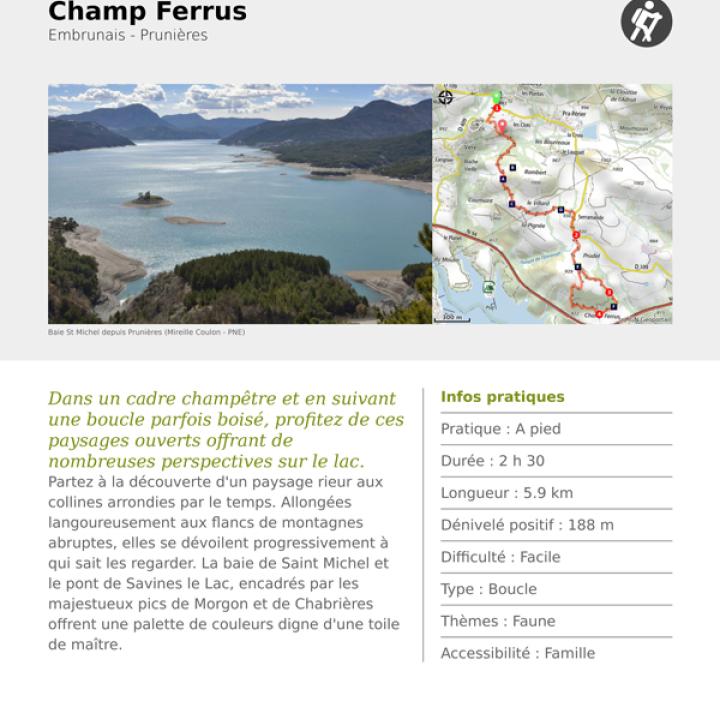 Photo Balade de Champ-Ferrus