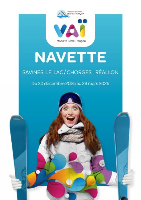 Nouveaux horaires Navette VAÏ Réallon
