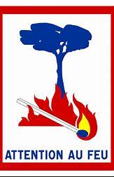 Picto attention au feu