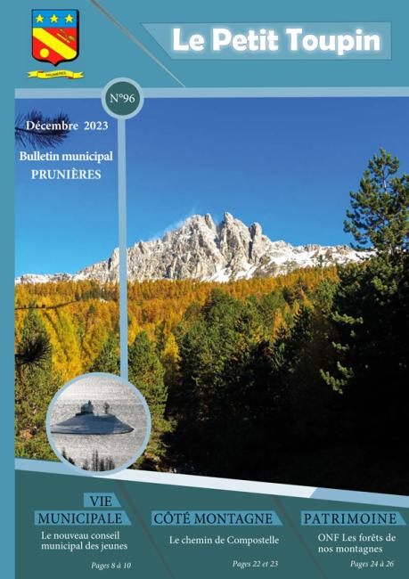 1 ère de couv Petit Toupin n°96